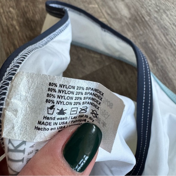 NWT! Tavik Swimwear Triangle Top and Cheeky Bottoms - Both Size Large - Picture 7 of 9